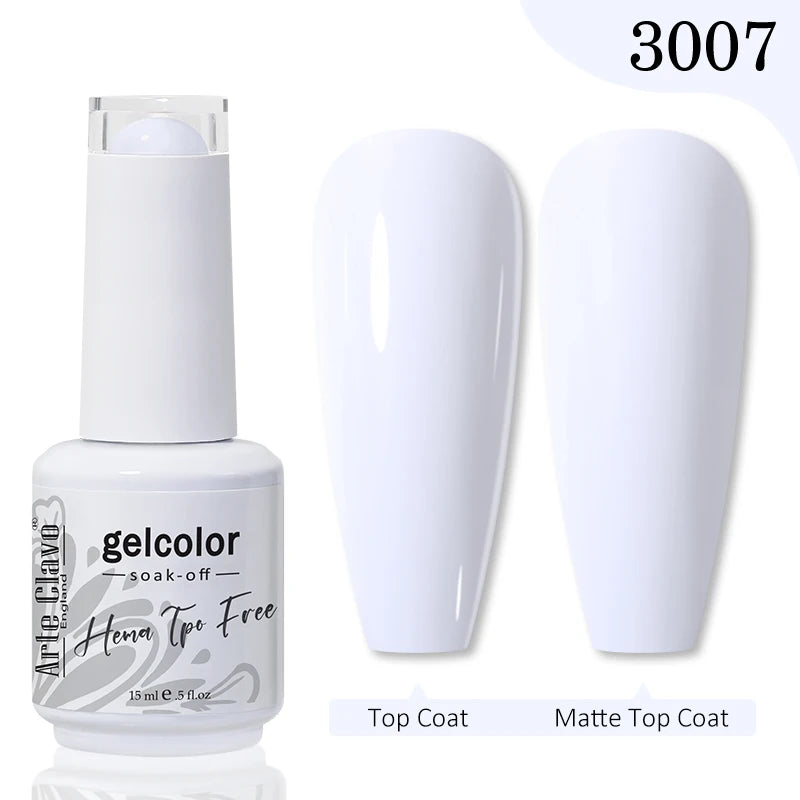 Arte Clavo TPO HEMA FREE Top Quality Discount Price 131 Colors Nail Gel Polish New Formula Nail Gel 15ml Bottle UV Gel Varnish