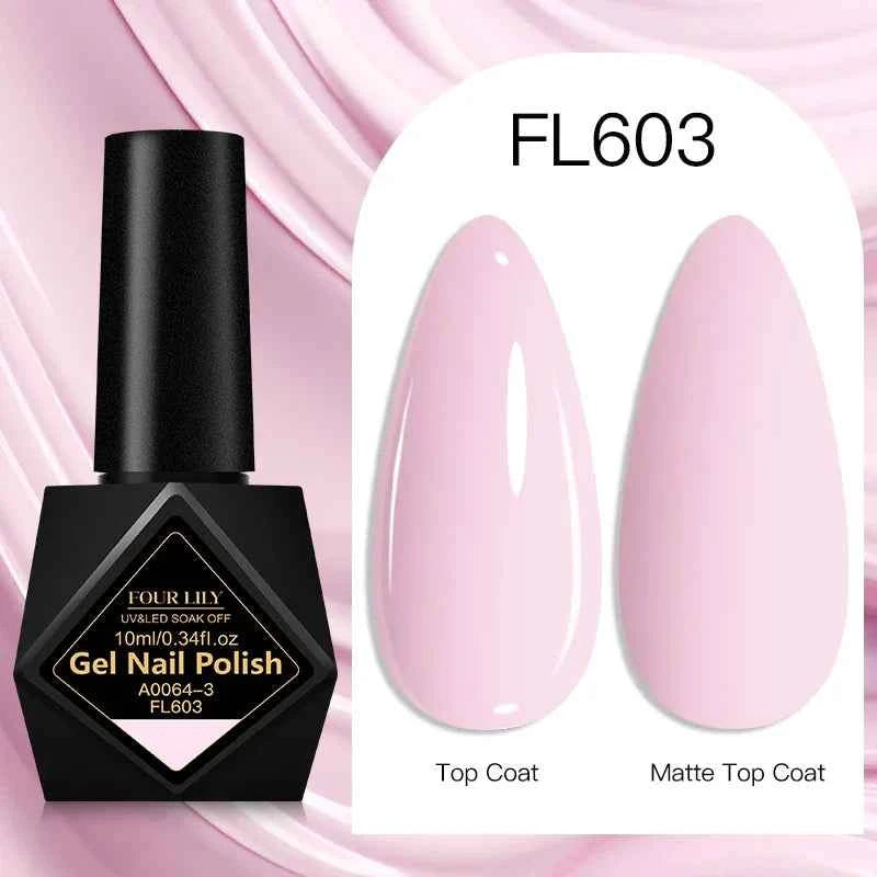 10ml Gel Nail Polish 162 Colors Nail Supplies Vernis Semi Permanent Nail Art Manicure Soak Off LED UV Gel Nail Varnishes Summer