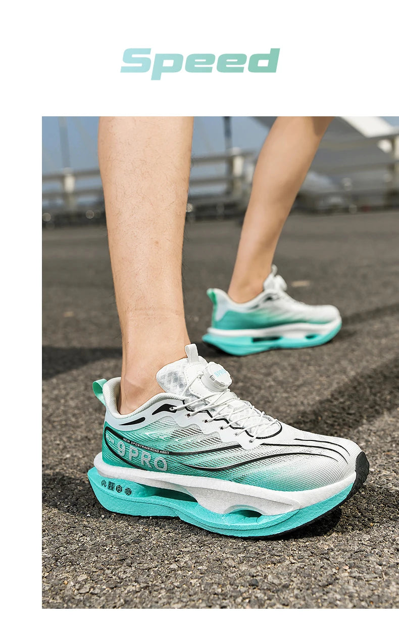 Men's Sneakers Trend Carbon Board Marathon Running Sports Shoes For Men New Basketball Women's Athletic Nonskid Walking Sneakers