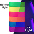 6Pcs/set Tape Fluorescent Tape Self Adhesive Sticker Reactive Black Light Reactive Photography Home Decor DIY Crafts