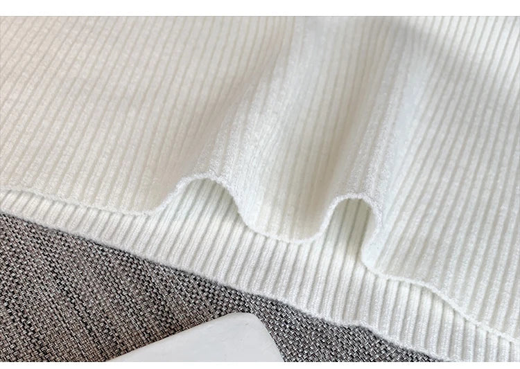 2026 Knitted Women Sweater O-neck Button Pullovers Autumn Winter Basic Sweaters for Female Pullover Slim Solid Bold Lace Tops