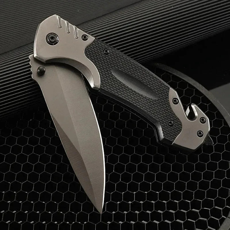 Camping Pocket Knife Outdoor Multifunctional Folding  Defense Knife Outdoor Survival Camping EDC Sharp Knives