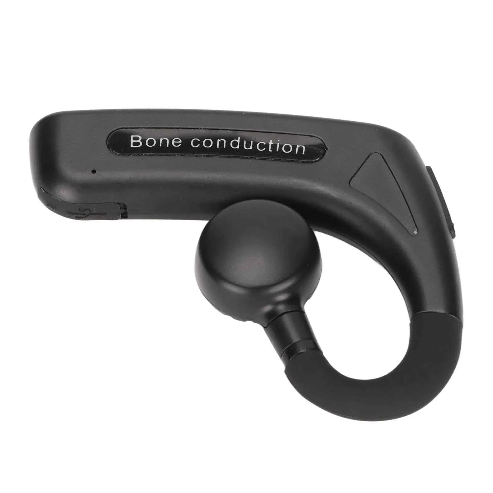 Bone Conduction Earbuds Stereo  5.0 Multifunctional Hands  Wireless Earpiece for Deaf  Earpiece
