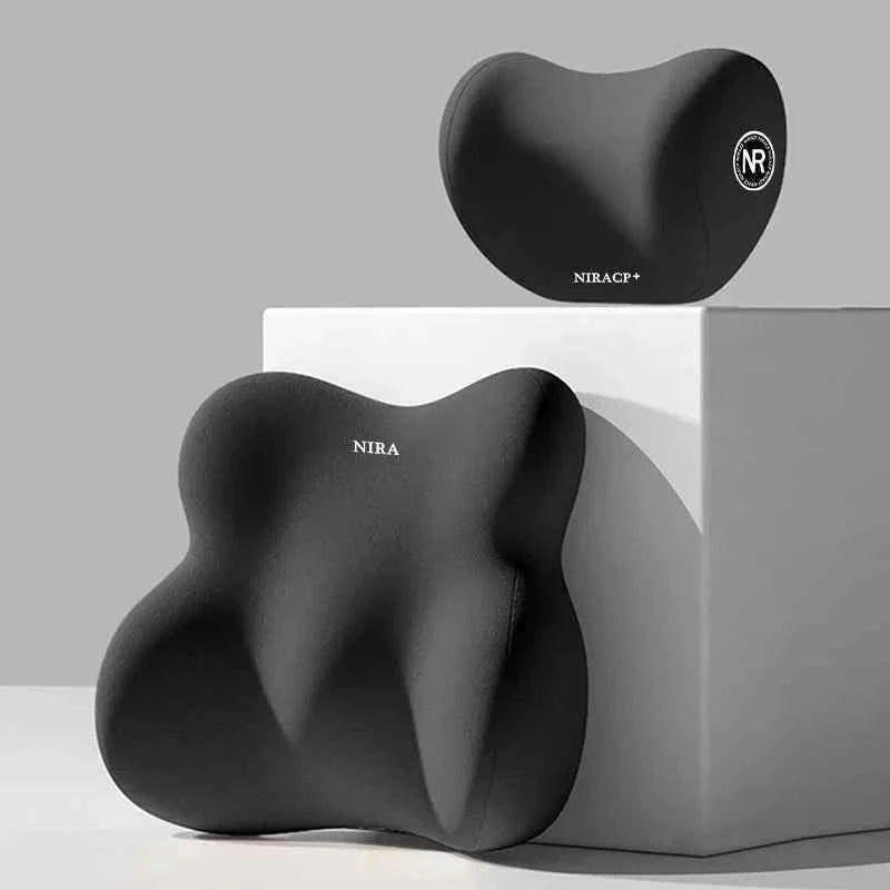 Car Headrest Neck Pillow, Car Waist Support, Memory Cotton, Four Seasons Universal Car Pillow car accessories