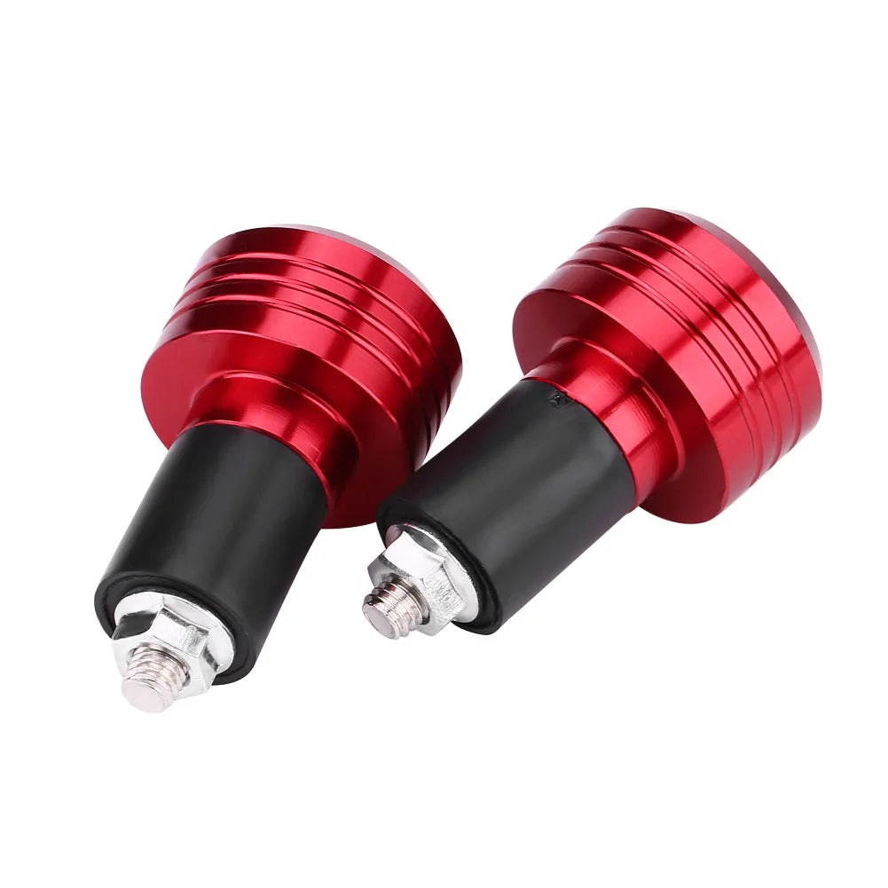 Handlebar Ends Weight Balance Plug Pair of 22mm  Aluminum Motorcycle Grip Handlebar Ends Weight Balance Plug