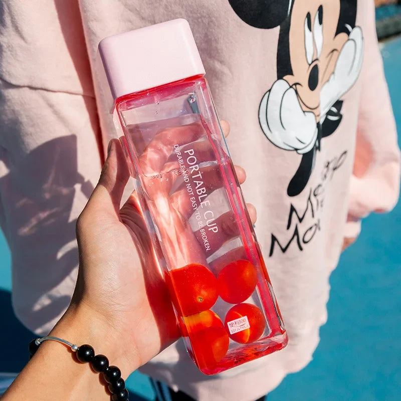 Sports Water Bottle Durable To Impact and High Temperature Fitness Travel Hiking Portable Sealed and Leak Proof Water Cup