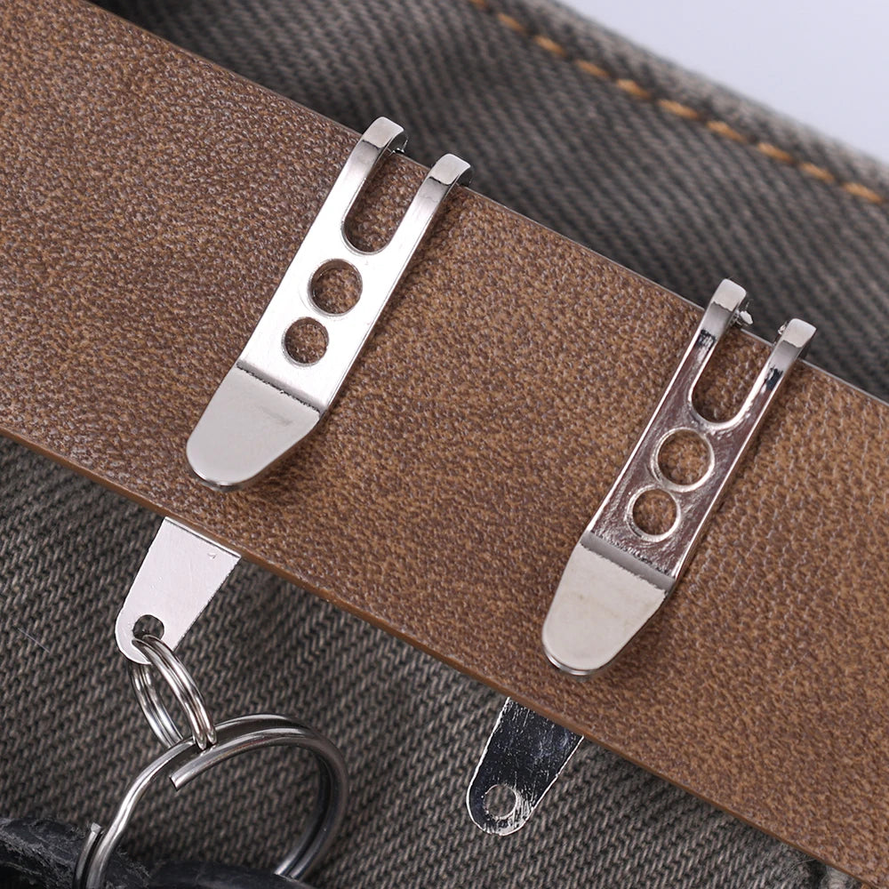 5/1Pcs Mini Zinc Alloy Ring Carabiner EDC Bag Suspension Clip with Key Outdoor Quicklink Tool Keychain Camping Accessories