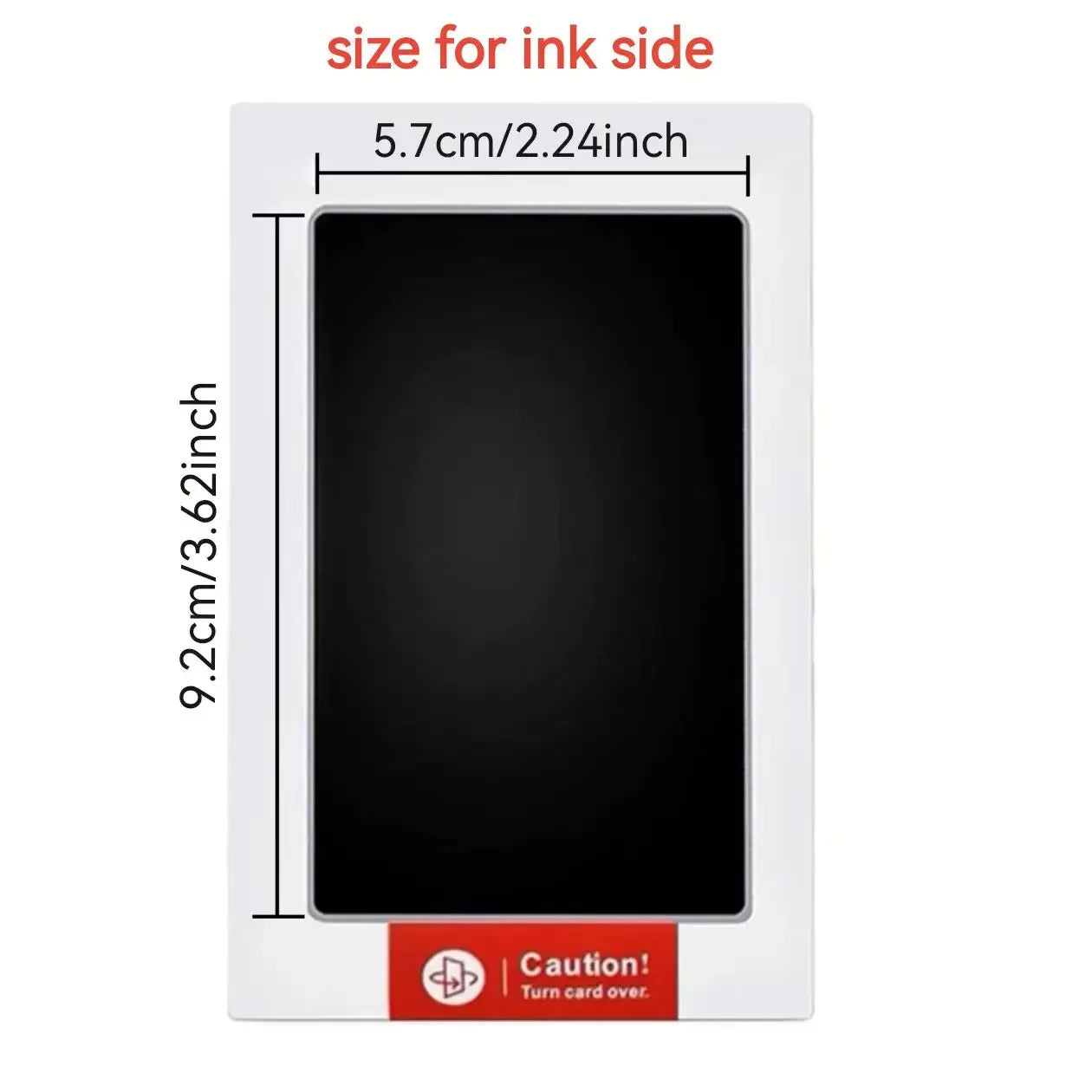 2pc Newborn Baby Handprint Footprint Markers Ink Pads Safe Non-toxic No-Touch Skin Inkless Inkpad Kits Pet Paw Prints Souvenirs