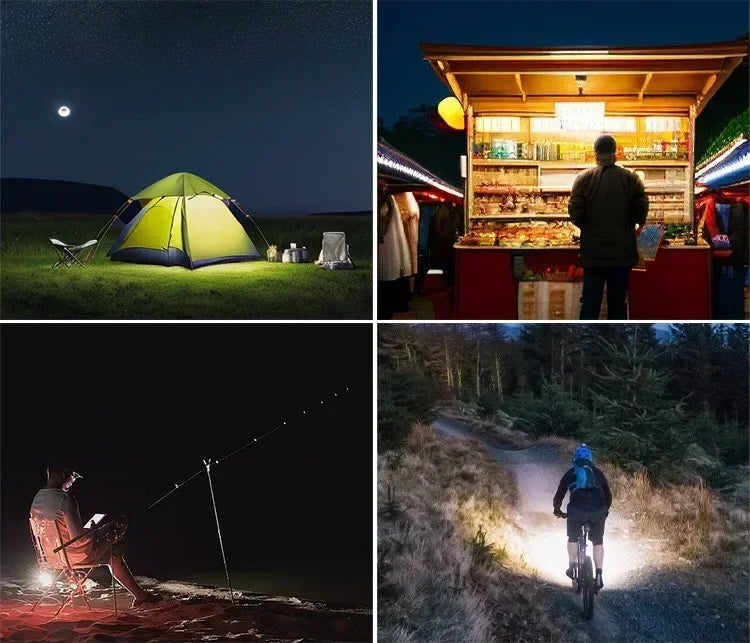 Super Durable Portable LED Light for Camping Exteriores Waterproof Outdoor Camping Light