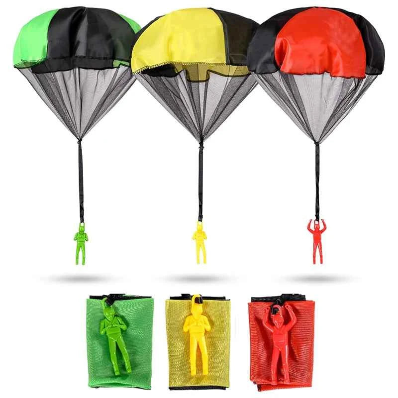 Parachute Toys for Kids Tangle Free Outdoor Flying Parachute Men Outside Toy Easter Basket Idea Unique Boy Girl Gift Kids Crafts
