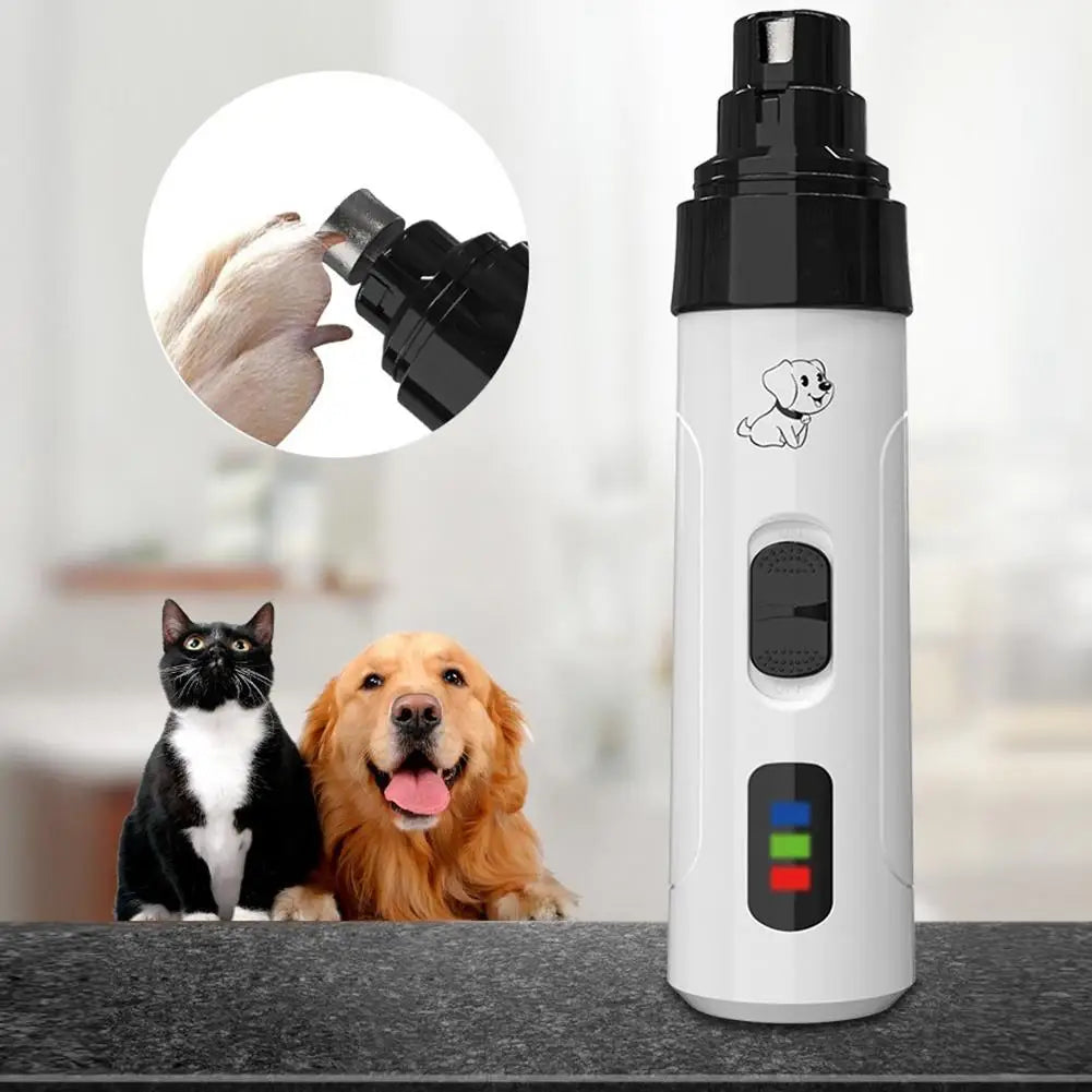Dog Nail Trimmer Electric Dog Nail Grinder Puppy Cat Nail Clippers Professional Pet Grooming Gadget Diamond Bit Replacement Head