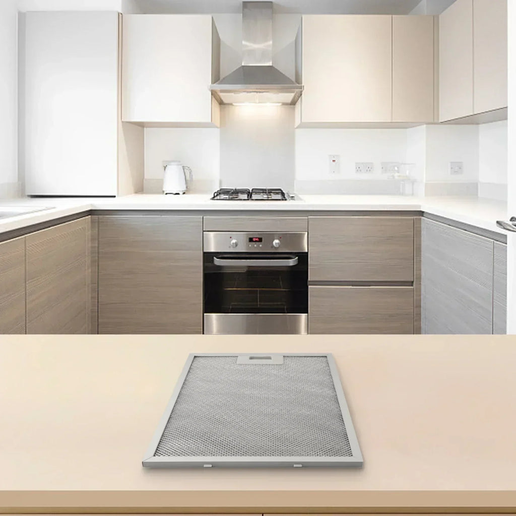 34*27cm Range Hood Filter Cooker Hood Grease Filter Kitchen Extractor Ventilation Aluminium Aspirator Filter Mesh