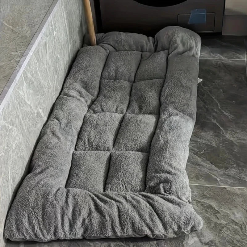 120*60cm Large Plush Dog Bed Sofa Thickened Super Soft Polyester Pet Mat Dog Crate Mat Bed For Small Medium Large Dog Bed