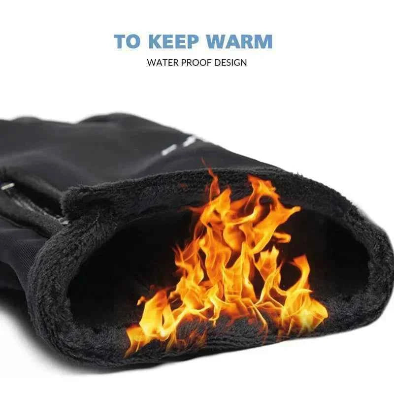 Winter Gloves Waterproof Thermal Touch Screen Thermal Windproof Warm Gloves Cold Weather Running Riding Sports Hiking Ski Gloves