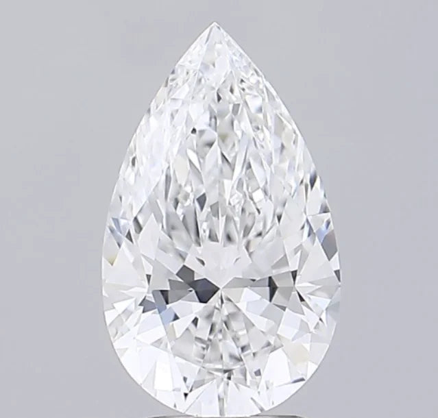 IGI Certified 2.62 CT PEAR BRILLIANT CUT E Color VVS1 Clarity Lab Grown Diamond CVD LG 735549576 ROYAL GEMS Jewelry Making