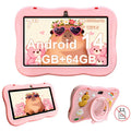 2026 Kids Tablet Android 14 7 Inch Octa Core 4GB RAM 64GB ROM 3500mAh HD Display Tablet Children's Gift