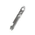Mini stainless steel crowbar, multi-function Allen wrench, Bottle opener , portable outdoor camping Edc tool