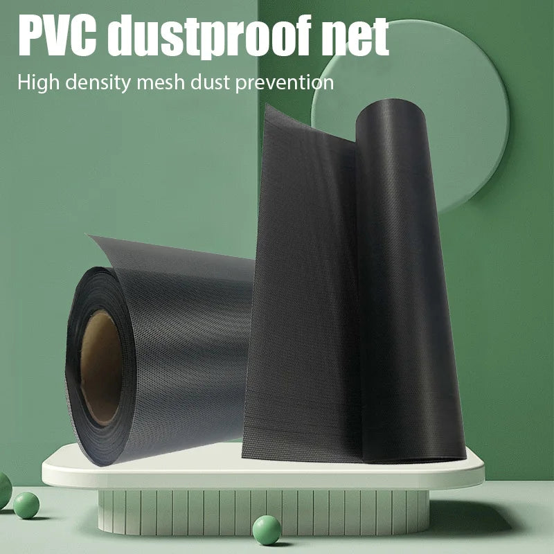 1M PC Chassis Cooling Dust Mesh PVC Net Guard Fan Cover Dust Filter Network Net Case Dustproof Net Cover for Computer