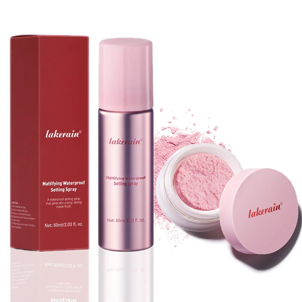 Mattifying Oil Control Setting Spray Waterproof Anti-sweat Quick Fix Makeup Spray Portable Matte Base Makeup Fixer