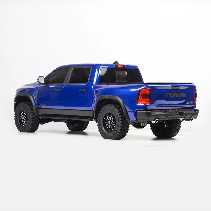 KM Thunder Dodge Tyrannosaurus RAM 1500 Simulation 1/8 Remote Control Electric 4WD Climbing Vehicle Pickup Off road Vehicle