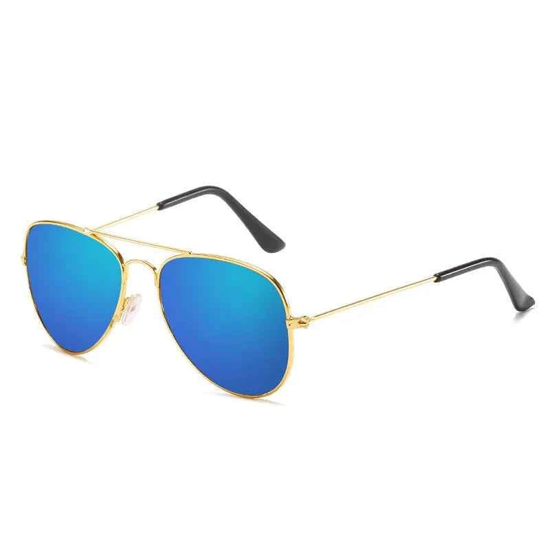 FASHION Children's student sunglasses men and women color reflective sunglasses toad mirror cute baby kids sun glasses