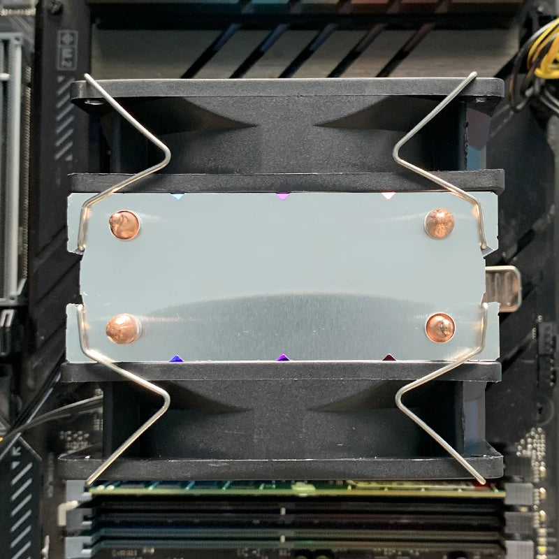 X99 RGB CPU air-cooled Cooler 3PIN/4PIN PC Processor Radiator For Intel LGA 1151 1155 1200 X99 1700 2011 AM5 AM3 AM4 Ventilador