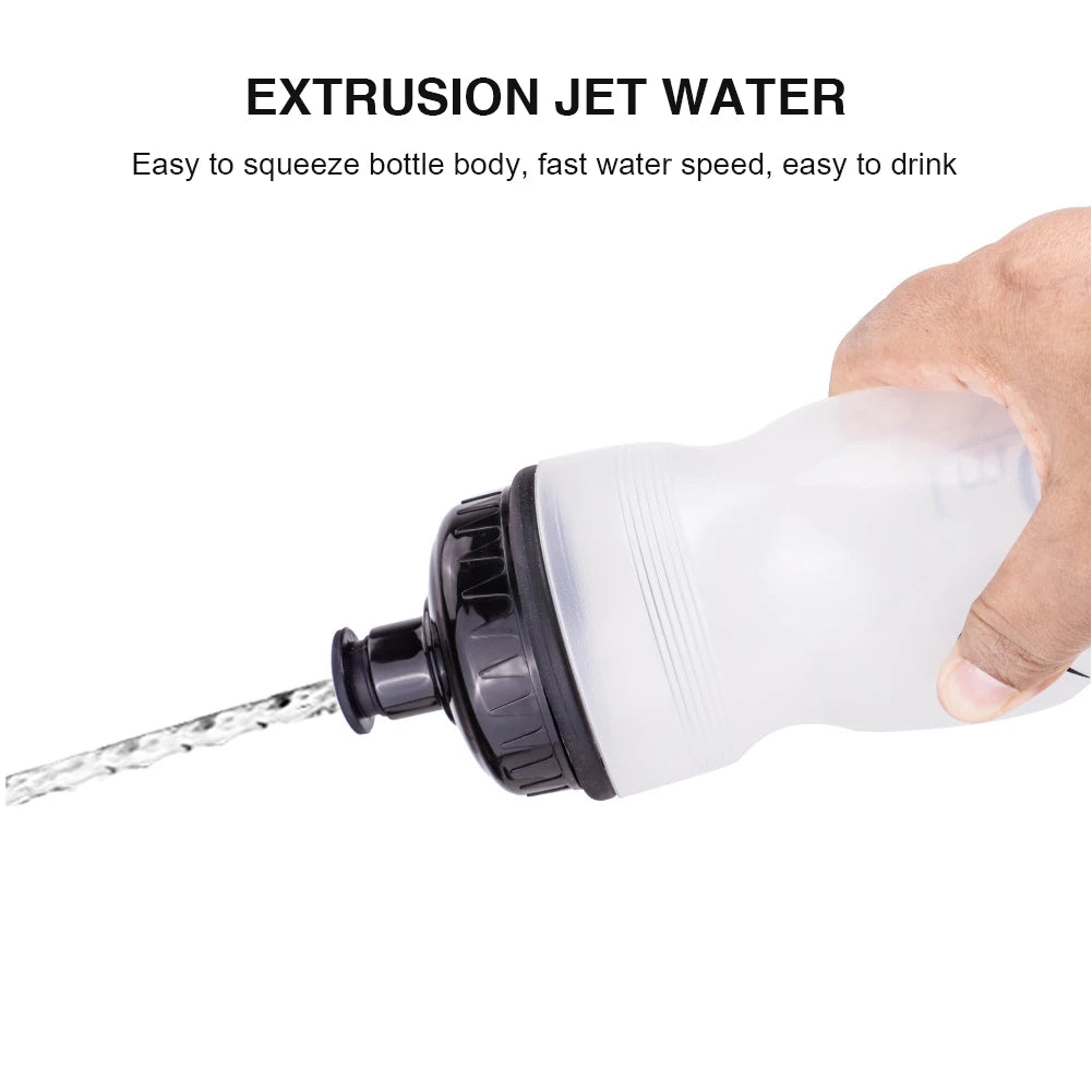 MTB Bicycle Water Bottle Portable Kettle Drink Accessory Cycling Hiking Mountain PP Water Bottle for Outdoor Sport