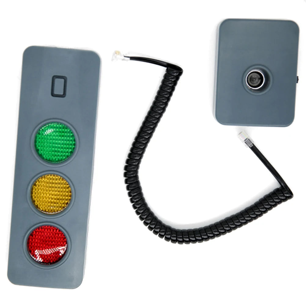 Auto Parking System Anti Collision Distance Stop Aid with Three Colors Light LED Traffic Light Adjustable Battery Operated