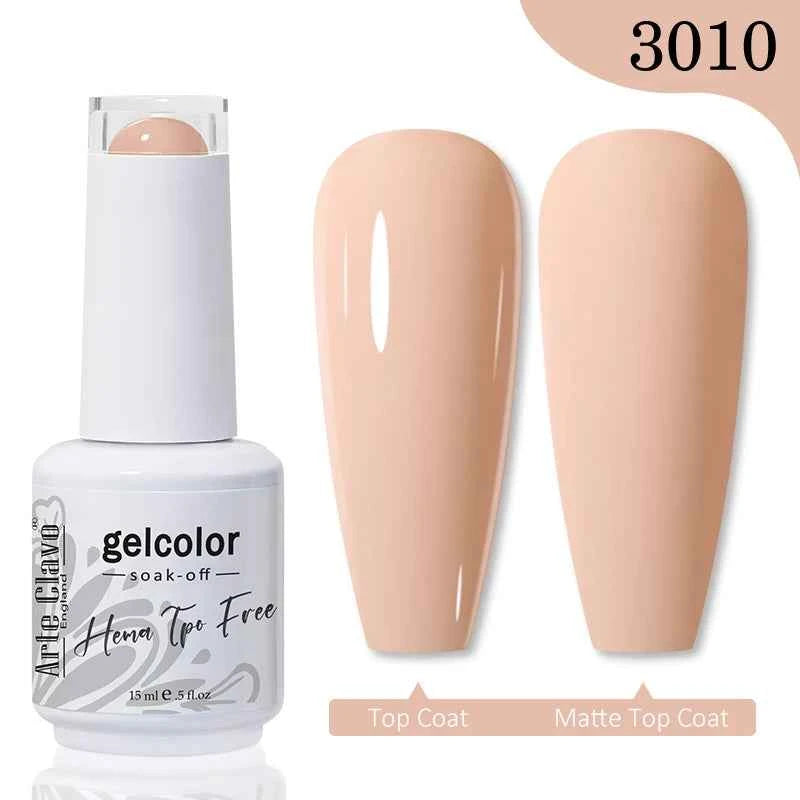 Arte Clavo TPO HEMA FREE Top Quality Discount Price 131 Colors Nail Gel Polish New Formula Nail Gel 15ml Bottle UV Gel Varnish