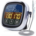 HOMEFISH Digital Meat Kitchen Thermometer Stainless Waterproof Meat Temperature Thermometre Probe Oven Cooking BBQ