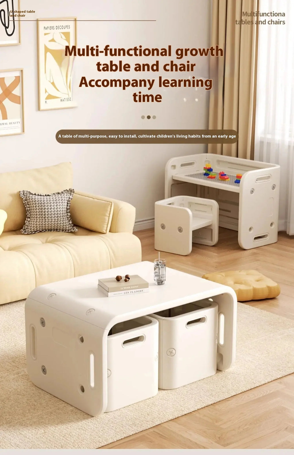 Children Desk Kids Furniture Study Domestic Table Small Desk Children's Bedroom School Appliance Biurko Dla Dziecka Set Desk