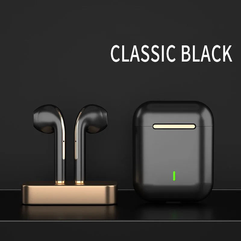 black Color TWS Wireless Bluetooth 5.3 Earbuds – Noise Cancelling