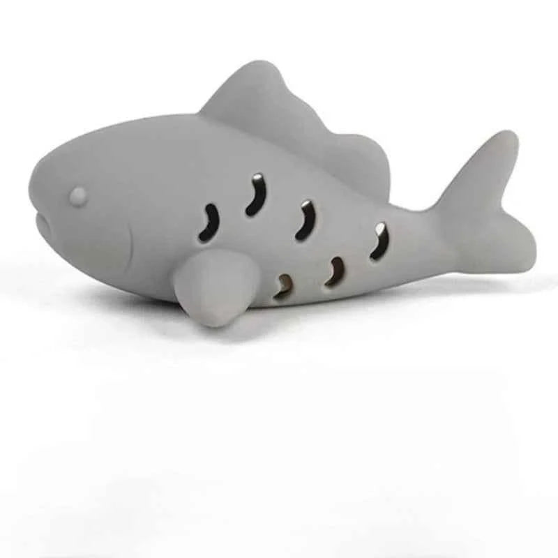 Cat Interactive Chew Toy Pet Food Leakage Simulated Fish Bite-resistant Kitten Toy Teeth Grinding Chewing Cat Toy Supplies