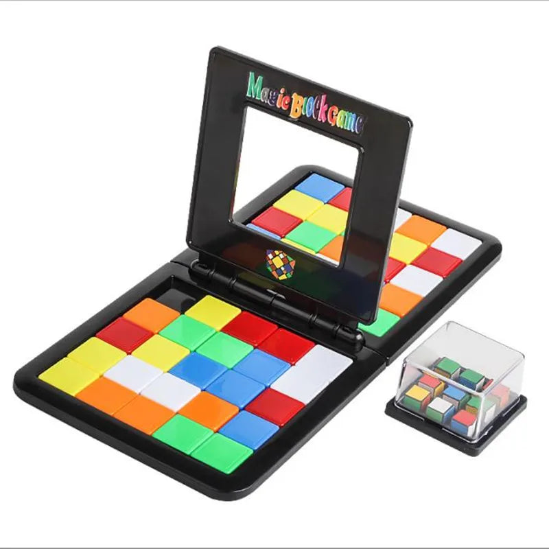Kids Color Battle Square Race Game Parent-Child Square Desktop Puzzles Learning Educational Toys Anti Stress Boys Girls Gifts