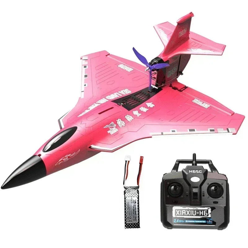 New H650 Raptor Water Land Air Fixed Wing Foam Waterproof Aircraft Brushless Motor Radio-controlled Aircraft Electric Aircraft