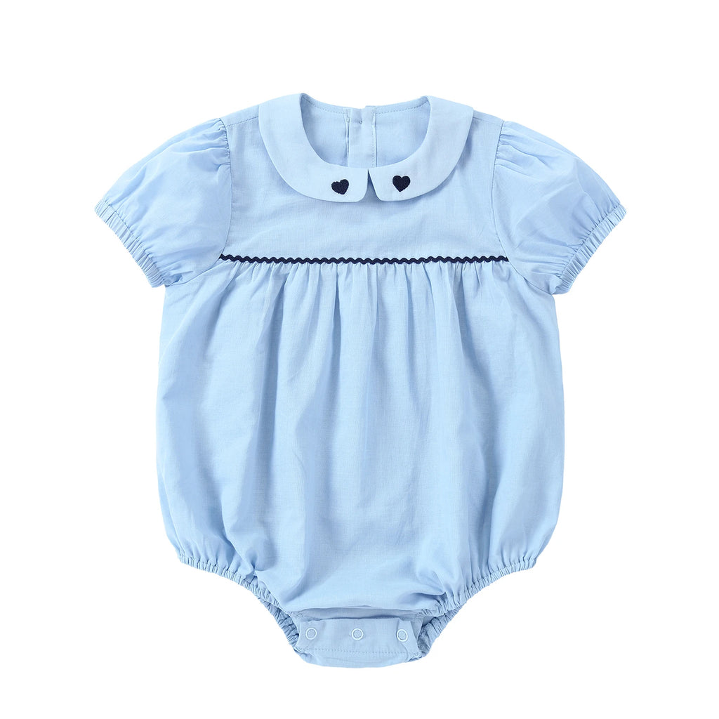 AP Barcelona Blue Collection Girls Dress Embroidery Brothers Sisters Family Matching Clothing Boys Plaid Set Knit Top