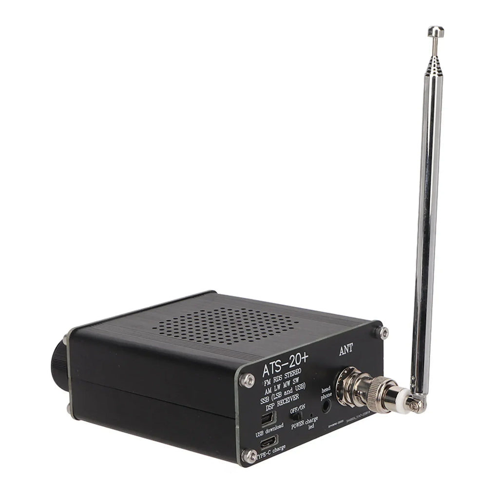ATS 20+ Radio Receiver High Sensitivity Portable Small World Band Digital Receiver for Outdoor Camping Home