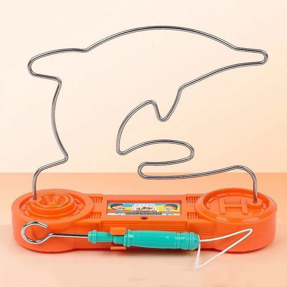 Kids Collision Electric Shock Toy Education Electric Touch Maze Game Party Funny Game Science Experiment Toys for Children Gift
