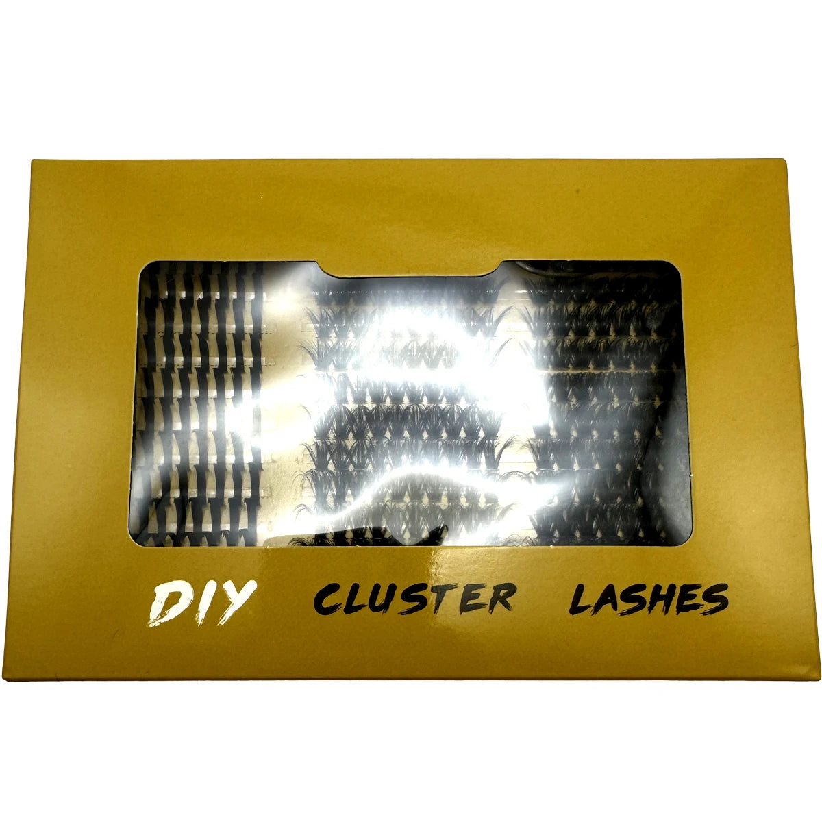 DIY Spiky Lash Clusters Volume Individual Extensions