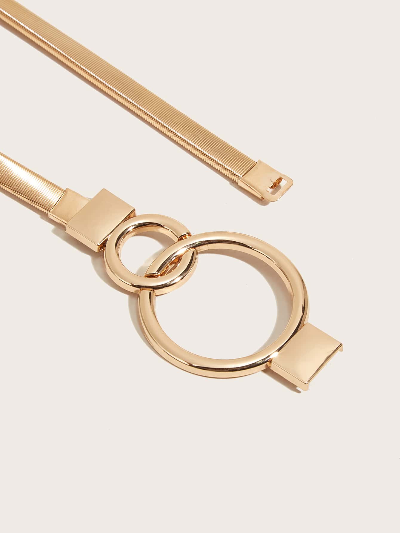 Round Buckle Belt