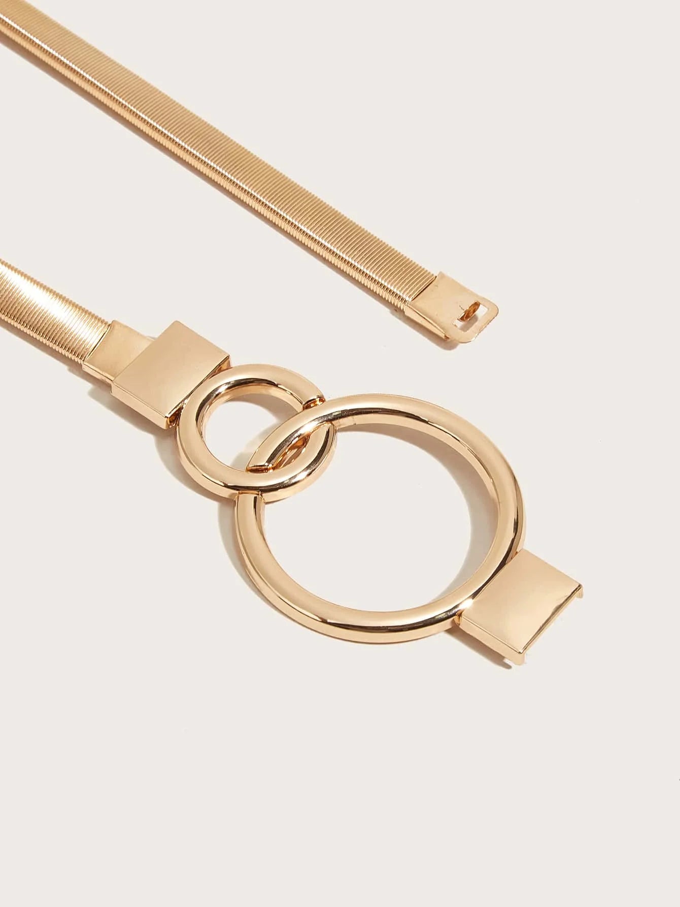 Round Buckle Belt
