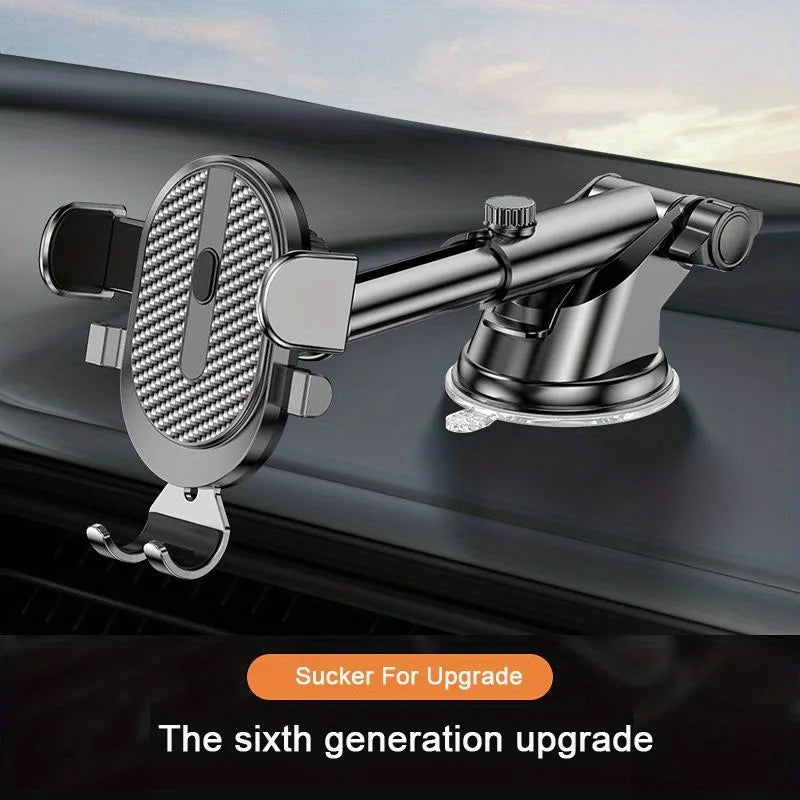 Universal Dashboard Car Phone Holder Multi-Functional 360 Rotating GPS Navigation Air Vent Mount Sucker Bracket Car Phone Mount