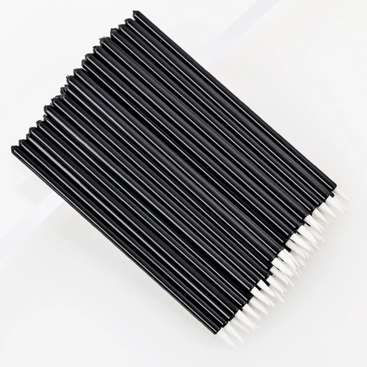 50PCS Eyeliner Lip Brush Lip Line White and Yellow Makeup Tools