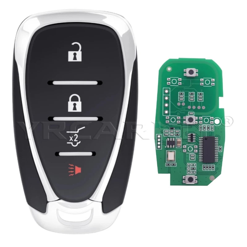 For Chevrolet Volt Blazer Traverse Camaro Cruze Malibu Sonic Equinox Spark 315/433MHz HYQ4AA/EA Smart Remote Car Key Logo