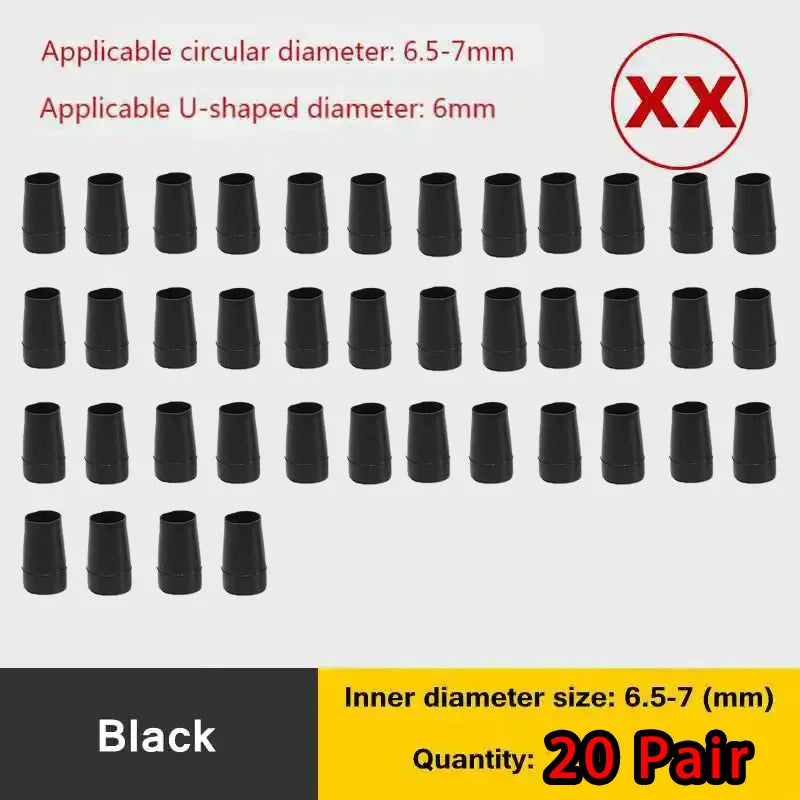 Thin Heel Protector Silicone Non-slip Wearable Heel Cover Round Woman High Heels Protective Cover TPU/PVC Material Soft Damping