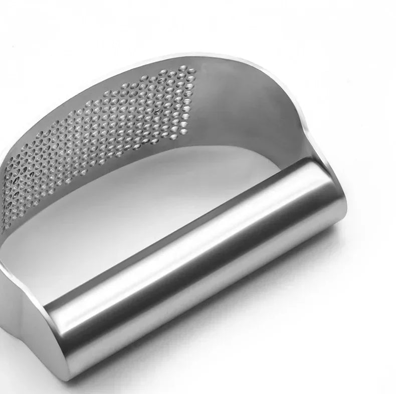 Upgraded Stainless Steel Garlic Press Squeezer Manual Garlic Ginger Rocker Crusher Garlic Cutting Mince Tools Kitchen Gadgets