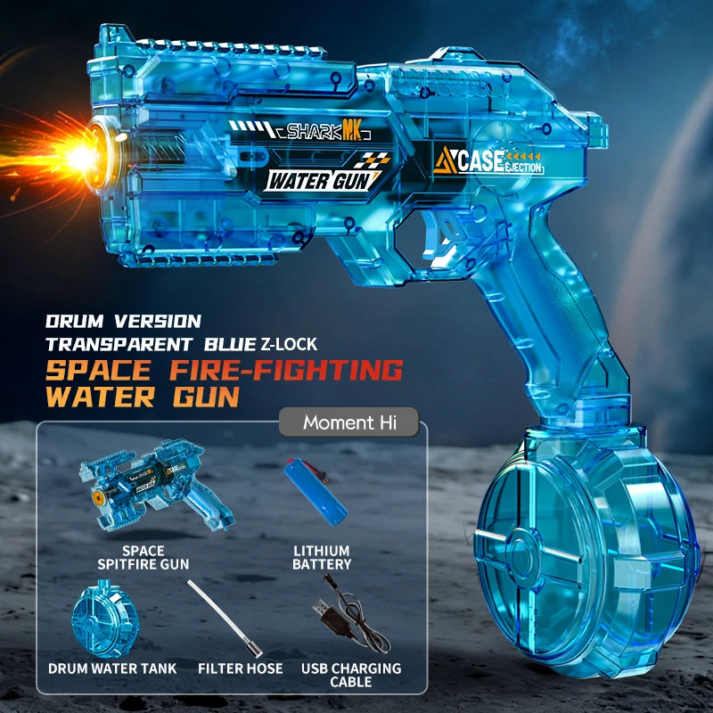 Adult Powerful Electric Squirt Water Gun Large Capacity Water Blaster Summer Outdoor Beach Toy Gift  Birthday Gift
