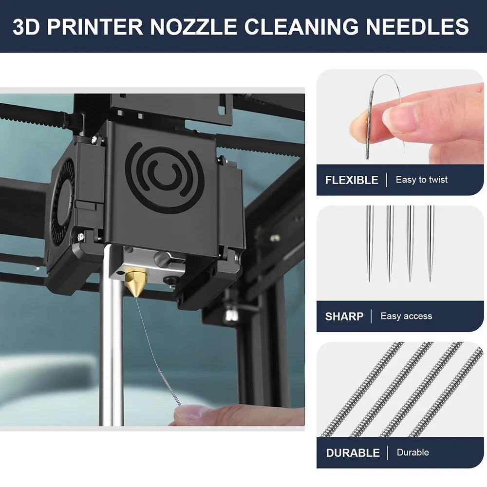 Multiple Models 3D Printer Tool Kit Trimming Knife Scraper Cleaning Needle Tweezers Pliers Deburring Kit DIY 3D Printing Tools