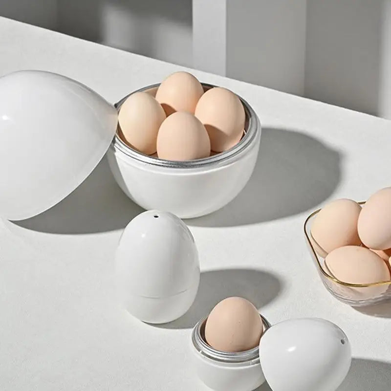 Egg Cooker for Microwave Microwave Egg Cooker Maker Rapid Egg Cooker for Hard Soft Boiled Egg Egg Boiler Kitchen Gadgets