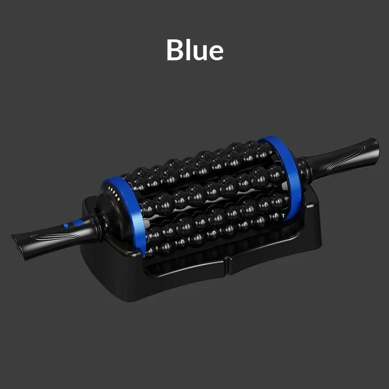 Blue Color Handheld Electric Muscle Massager – Rolling Percussion